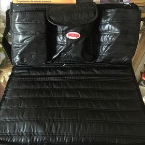 Nuby Stroller organizer in black